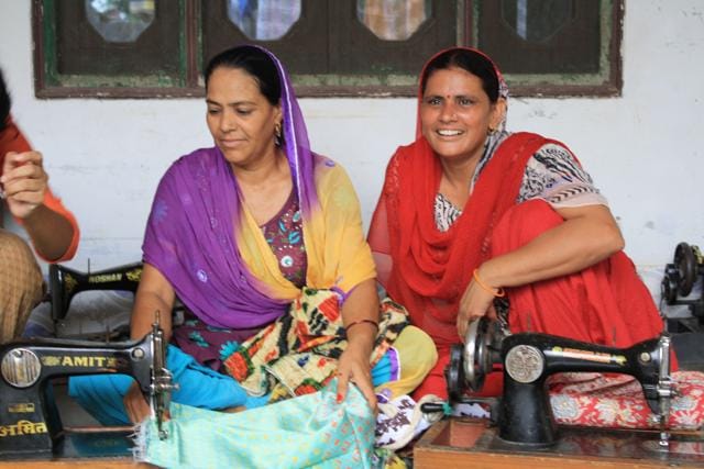 Basta also aims at imparting entrepreneurial and livelihood skills to women from rural areas such as Zamrudpur, Delhi.