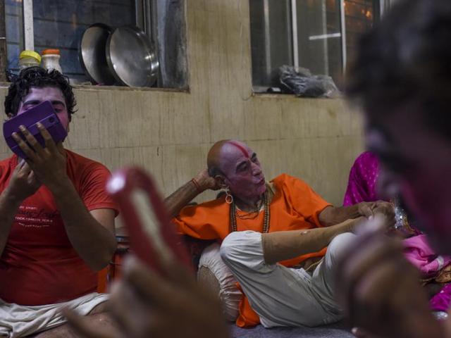 Historically it is believed that the first Ramlila shows were staged by Megha Bhagat, one of the disciples of Tulsidas, the author of Ramacharitamanas in about 1625 AD. (Kunal Patil/HT photo)