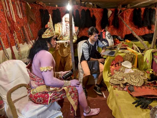 After the high-pitched drama, time for some high-decibel music. (Kunal Patil/HT photo)