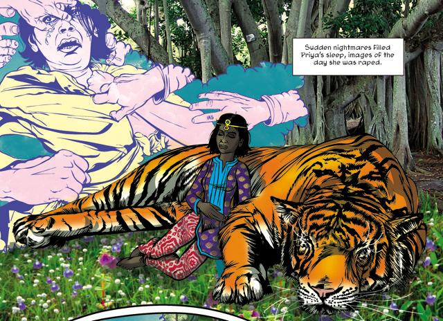 Priya’s Mirror tackles the problem of gender violence around the world. Priya’s Mirror tackles the problem of gender violence around the world.