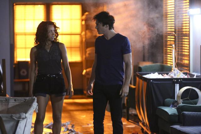 The last season ended on a nerve-biting cliffhanger, when Damon and Enzo were trapped in the Vault and lost their humanity. Will they get their humanity back? Will Bonnie get her magic back? The last season ended on a nerve-biting cliffhanger, when Damon and Enzo were trapped in the Vault and lost their humanity. Will they get their humanity back? Will Bonnie get her magic back?