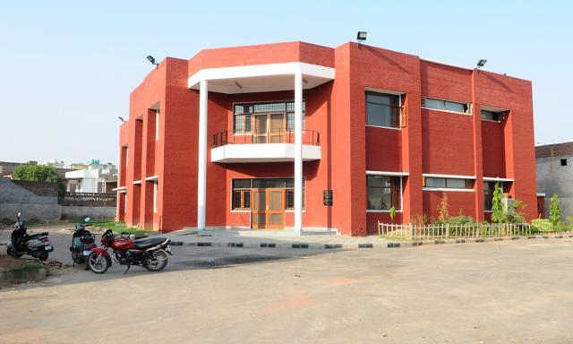 The Community Centre building in Maloya, Chandigarh. (Anil Dayal/HT Photo) The Community Centre building in Maloya, Chandigarh. (Anil Dayal/HT Photo)