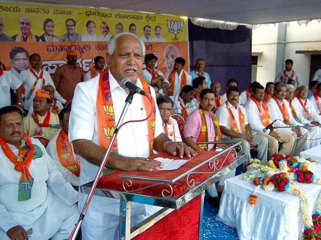 BJP Karnataka unit president and former chief minister BS Yeddyurappa attacked the CPM, saying, ‘This murderous politics has seen a steady increase ever since CPM assumed office in Kerala’. (PTI File Photo) BJP Karnataka unit president and former chief minister BS Yeddyurappa attacked the CPM, saying, ‘This murderous politics has seen a steady increase ever since CPM assumed office in Kerala’. (PTI File Photo)