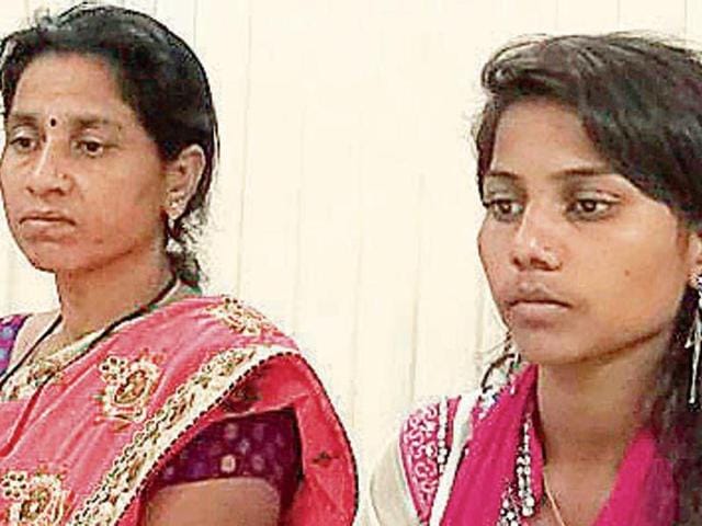 Shweta (right) with her mother at their Vashi home. (Chetan Ingle) Shweta (right) with her mother at their Vashi home. (Chetan Ingle)