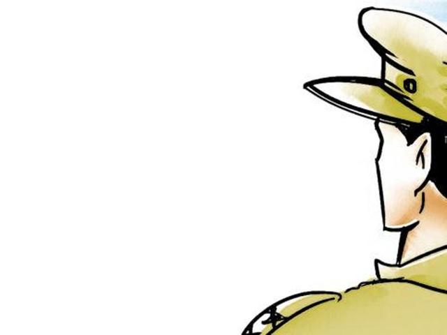 The accused, Narendra Bhuga, was suspended a month ago for poor attendance as he had been missing from duty for several months.(HT File Photo) The accused, Narendra Bhuga, was suspended a month ago for poor attendance as he had been missing from duty for several months.(HT File Photo)