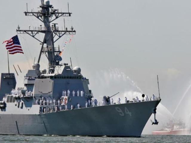 The USS Nitze, a Guided Missile Destroyer is pictured in New York Harbor, in May, 2006. (Reuters file) The USS Nitze, a Guided Missile Destroyer is pictured in New York Harbor, in May, 2006. (Reuters file)