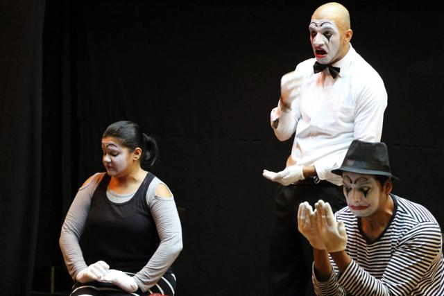 The festival includes mime, theatre, stand-up comedy and much more. The festival includes mime, theatre, stand-up comedy and much more.