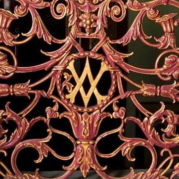The palindrome of V and A (for Victoria and Albert). (Photo: facebook.com/BDLmuseum) The palindrome of V and A (for Victoria and Albert). (Photo: facebook.com/BDLmuseum)