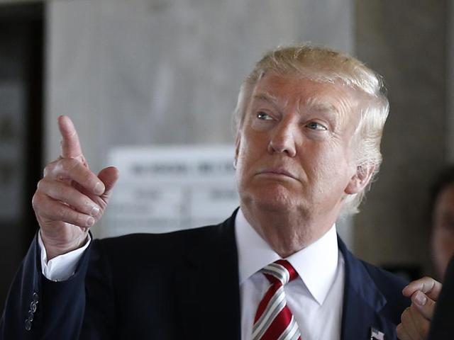 Trump alleged that while the media has been writing stories against him, they have been ignoring the critical stories related to Democratic presidential nominee Clinton. (AP Photo) Trump alleged that while the media has been writing stories against him, they have been ignoring the critical stories related to Democratic presidential nominee Clinton. (AP Photo)