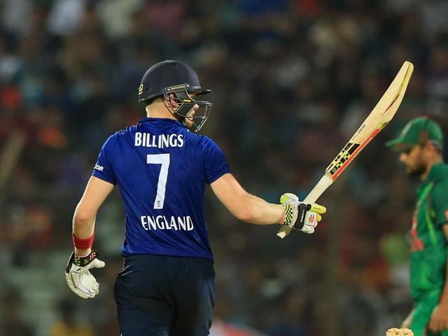 England’s Sam Billings (R) scored a fine half-ton as they beat Bangladesh 2-1 in the three-match ODI series. (AFP) England’s Sam Billings (R) scored a fine half-ton as they beat Bangladesh 2-1 in the three-match ODI series. (AFP)
