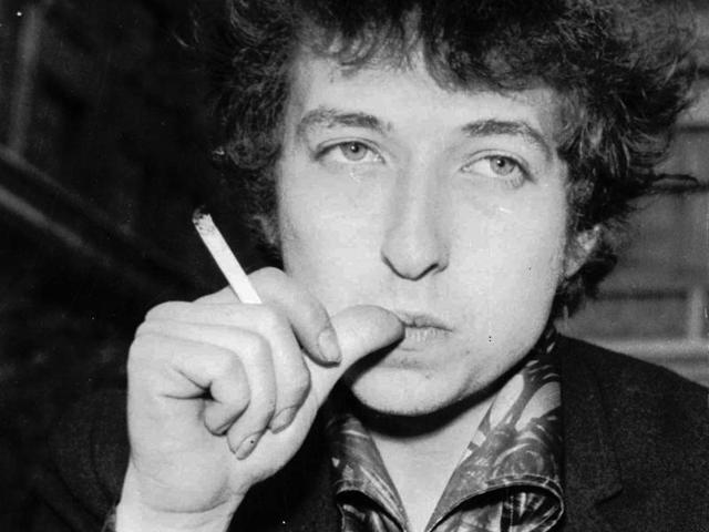 This file photo shows singer Bob Dylan in London. (AP Photo)