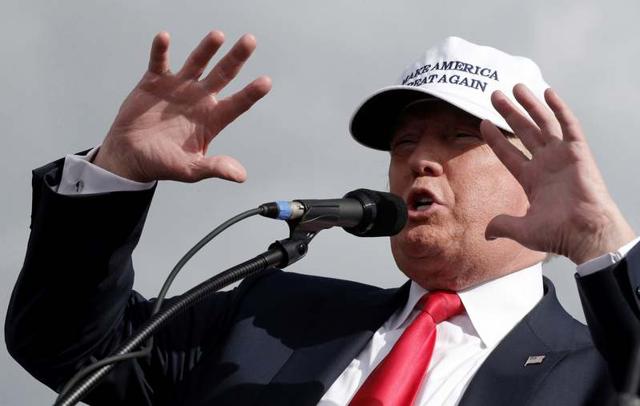 Republican US presidential nominee Donald Trump speaks at a campaign rally in Lakeland, Florida, US on Wednesday. (Reuters) Republican US presidential nominee Donald Trump speaks at a campaign rally in Lakeland, Florida, US on Wednesday. (Reuters)