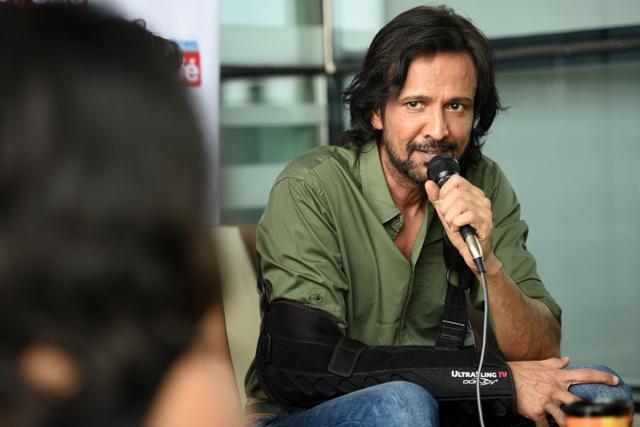 Kay Kay Menon at the Hindustan Times office in Mumbai. (Pratik Chorge/HT Photo)