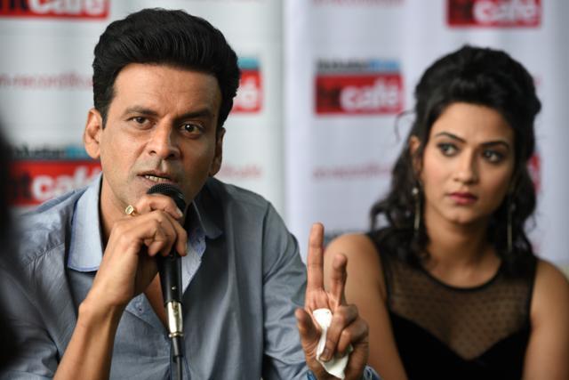 No one can beat Amitabh Bachchan, says Manoj Bajpayee. (Pratik Chorge/HT PHOTO)