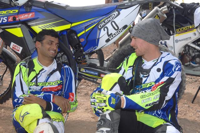KP Aravind credited the good show to his senior teammates as well as Sherco-TVS team manager, David Casteu, a former world champion,. (Sherco-TVS Rally)