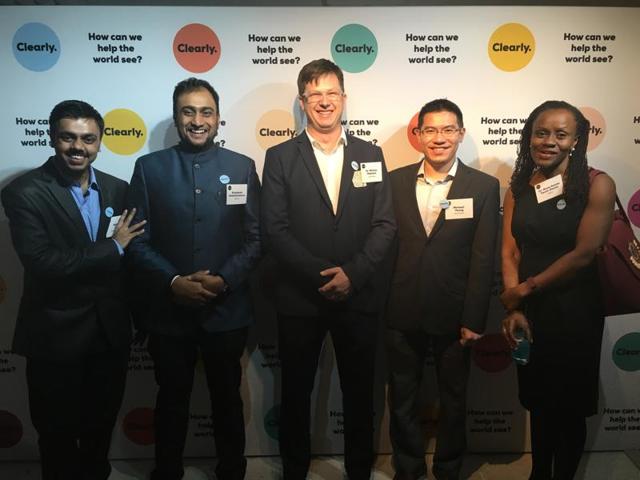 Two Indian ventures based in Hyderabad and Bengaluru have won the second and third places in a global competition on initiatives aimed at addressing poor vision across the world. (Courtsey: clearly.world) Two Indian ventures based in Hyderabad and Bengaluru have won the second and third places in a global competition on initiatives aimed at addressing poor vision across the world. (Courtsey: clearly.world)