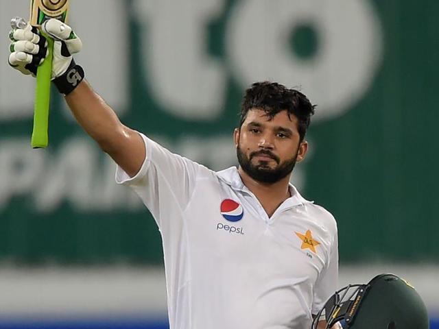 Asad Shafiq (L) and Azhar Ali run between the wickets on the opening day of the first day-night Test between Pakistan and the West Indies. (AFP) Asad Shafiq (L) and Azhar Ali run between the wickets on the opening day of the first day-night Test between Pakistan and the West Indies. (AFP)