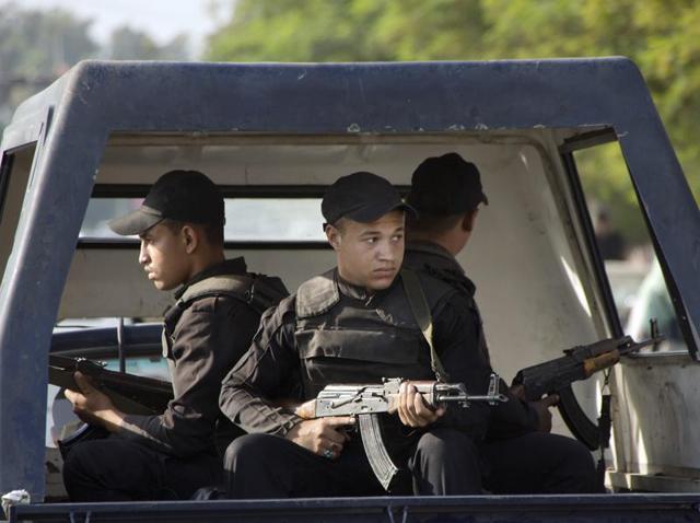 A group of suspected Islamists in 4x4 vehicles attacked an army security point in North Sinai, following which a gun-battle broke out between the forces and the terrorists (AP file photo) A group of suspected Islamists in 4x4 vehicles attacked an army security point in North Sinai, following which a gun-battle broke out between the forces and the terrorists (AP file photo)