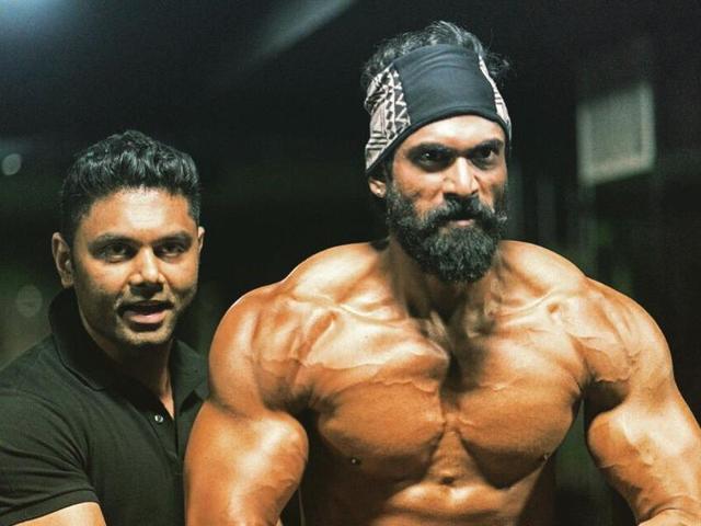 Rana Daggubati trained for six-eight months to get this physique. (Rana Daggubati/Twitter) Rana Daggubati trained for six-eight months to get this physique. (Rana Daggubati/Twitter)