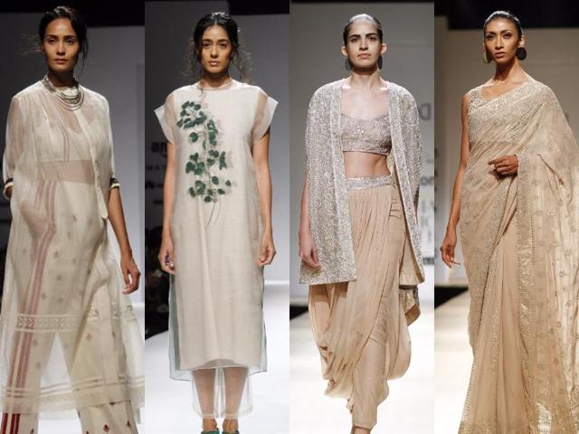 The third day of Amazon India Fashion Week Spring/Summer 2017 on Friday continued to add a dash of glamour to the Capital. (Waseem Gashroo/HT Photo) The third day of Amazon India Fashion Week Spring/Summer 2017 on Friday continued to add a dash of glamour to the Capital. (Waseem Gashroo/HT Photo)