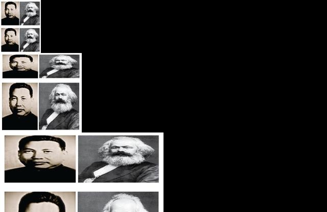 Pol Pot (L) and Karl Marx (R) (Source: Wikimedia Commons) Pol Pot (L) and Karl Marx (R) (Source: Wikimedia Commons)