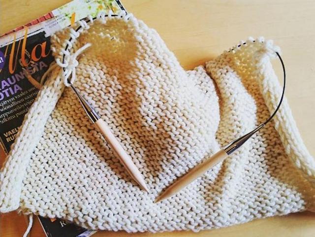 This one from Finland loves to knit, an art few pursue now. (Instagram/) 