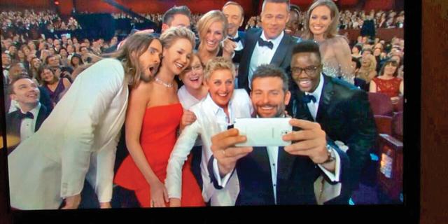 The famous Oscar 2014 selfie (Getty Images)