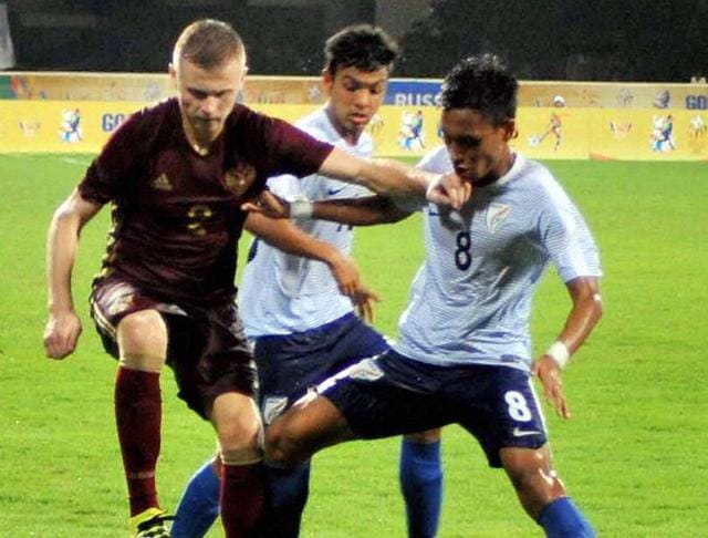 Brazil will play South Africa in the final of the 1st BRICS U17 football tournament on Saturday. (PTI) Brazil will play South Africa in the final of the 1st BRICS U17 football tournament on Saturday. (PTI)