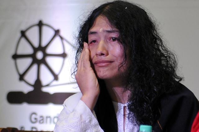 India’s iron lady Irom Sharmila’s fasted for 16 years because 40 persons, including five doctors, 12 nurses and three policewomen, ensured she got all the required nutrients through a nasal tube to stay alive. (Karun Sharma/HT Photo) India’s iron lady Irom Sharmila’s fasted for 16 years because 40 persons, including five doctors, 12 nurses and three policewomen, ensured she got all the required nutrients through a nasal tube to stay alive. (Karun Sharma/HT Photo)