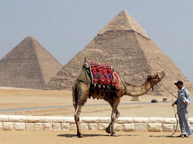 At 146 metres tall, Khufu pyramid, named after the son of pharaoh Snefru, is considered one of the seven wonders of the ancient world. (Reuters file photo) At 146 metres tall, Khufu pyramid, named after the son of pharaoh Snefru, is considered one of the seven wonders of the ancient world. (Reuters file photo)
