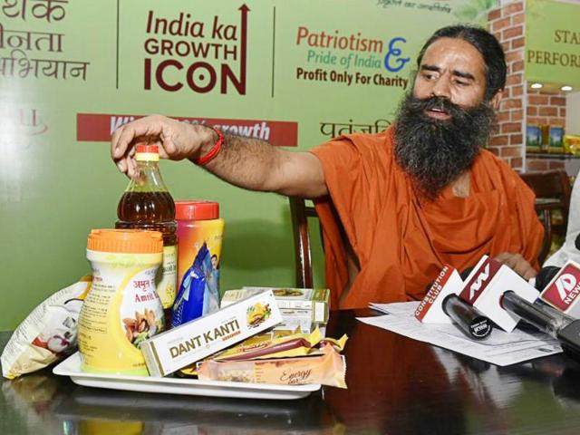 Baba Ramdev’s Patanajali Ayurveda Pvt Ltd has been included a range of consumer products such as cosmetics, food and detergents. It now looks to go into the garments industry. (Arvind Ashok Nigam/HT File Photo) Baba Ramdev’s Patanajali Ayurveda Pvt Ltd has been included a range of consumer products such as cosmetics, food and detergents. It now looks to go into the garments industry. (Arvind Ashok Nigam/HT File Photo)