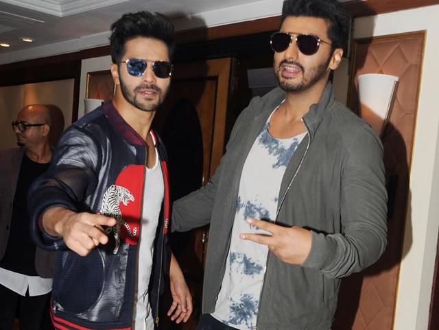 Varun and Arjun are from film families, and are friends since their childhood. (AFP Photo)