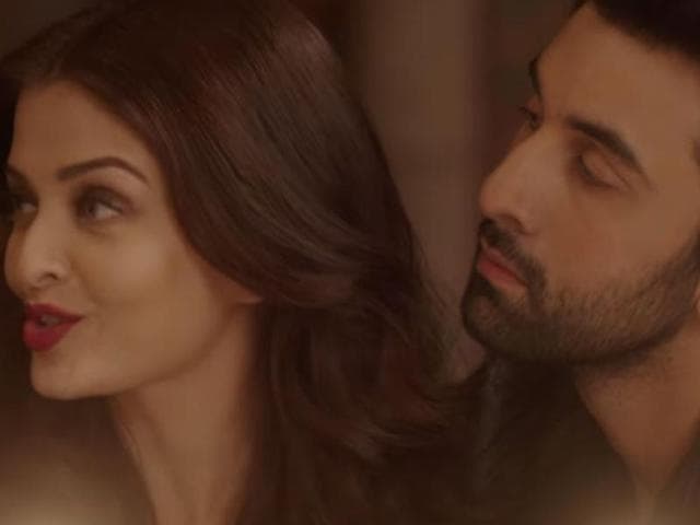 Ranbir Kapoor and Aishwarya Rai Bachchan in a still from the Ae Dil Hai Mushkil song.