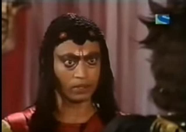 Irrfan Khan from his TV show, Chandrakanta. (YouTube) Irrfan Khan from his TV show, Chandrakanta. (YouTube)