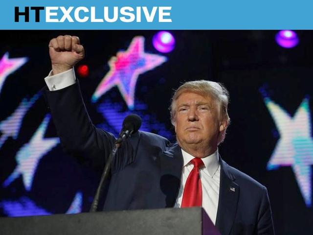 Donald Trump described the ongoing tensions between India and Pakistan as a “very, very hot tinderbox”.(Reuters Photo) Donald Trump described the ongoing tensions between India and Pakistan as a “very, very hot tinderbox”.(Reuters Photo)