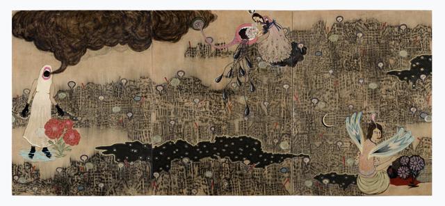 The Awakening, by artist Dhruvi Acharya. The Awakening, by artist Dhruvi Acharya.