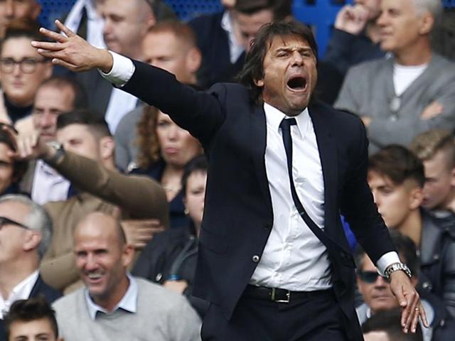 Chelsea's Diego Costa celebrates scoring their first goal. (REUTERS) Chelsea's Diego Costa celebrates scoring their first goal. (REUTERS)