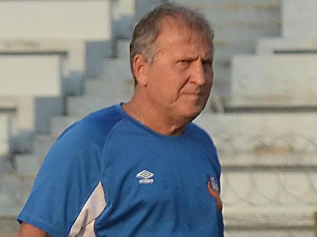 Zico is in his third season as FC Goa coach. (Prateek Choudhury/HT Photo) Zico is in his third season as FC Goa coach. (Prateek Choudhury/HT Photo)