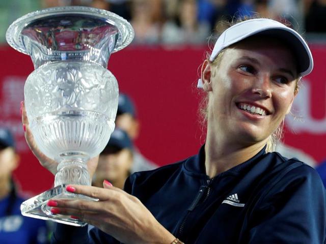 The win is the latest strong performance in a resurgent season which saw her reach the semi-finals of the US Open and win the Pan Pacific Open in Tokyo. (REUTERS) The win is the latest strong performance in a resurgent season which saw her reach the semi-finals of the US Open and win the Pan Pacific Open in Tokyo. (REUTERS)