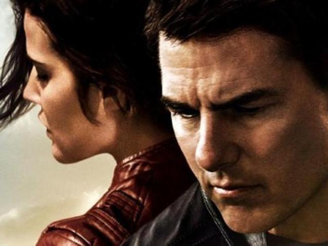 Tom Cruise in a still from Jack Reacher: Never Go Back.