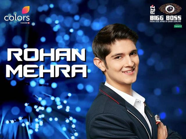 Yeh Rishta Kya Kehlata Hai fame Rohan Mehra is a contestant on Bigg Boss 10.