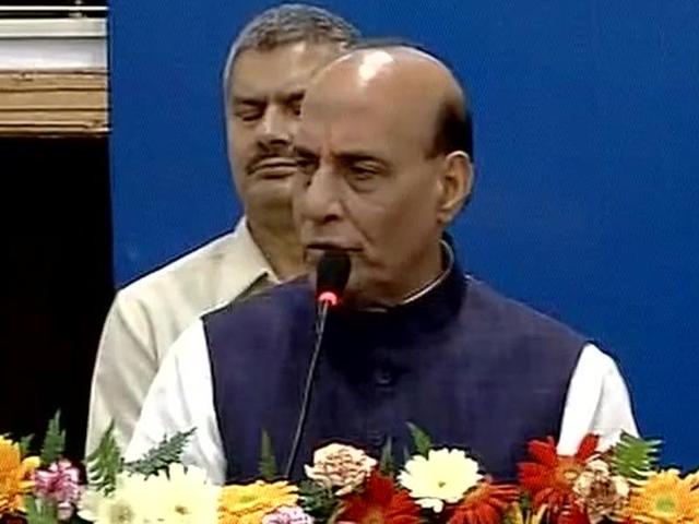 Home minister Rajnath Singh said Pakistan’s entire establishment is engaged in fuelling terrorism in India. (ANI Photo) Home minister Rajnath Singh said Pakistan’s entire establishment is engaged in fuelling terrorism in India. (ANI Photo)