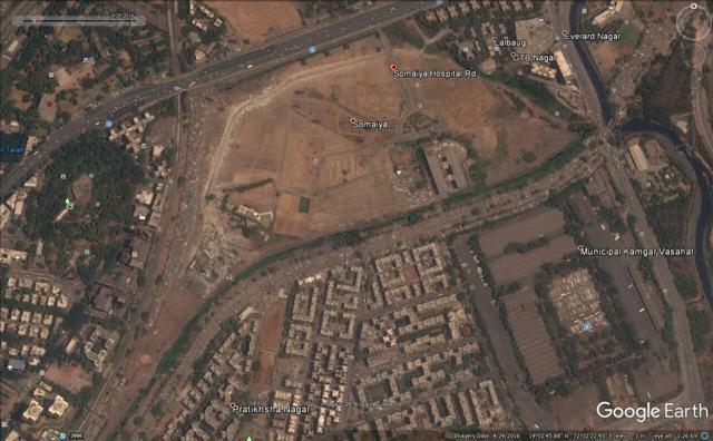 Activists say the green cover around the plant has been depleted considerably. Activists say the green cover around the plant has been depleted considerably.