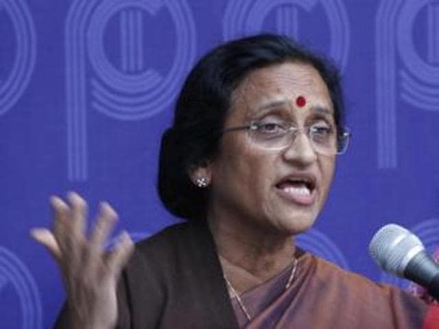 The Congress denied that the 67-year-old Lucknow Cantonment legislator would follow her brother, a former party leader and Uttarakhand chief minister Vijay Bahuguna, to the BJP. (HT Photo) The Congress denied that the 67-year-old Lucknow Cantonment legislator would follow her brother, a former party leader and Uttarakhand chief minister Vijay Bahuguna, to the BJP. (HT Photo)