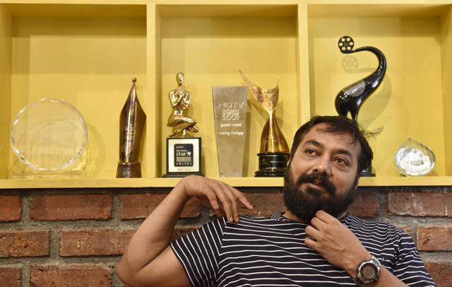 Filmmaker Anurag Kashyap at his office in Oshiwara in Mumbai (Satish Bate/HT Photo) (Hindustan Times)