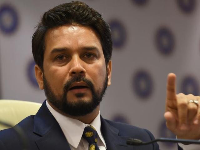 Thakur is also supposed to file an affidavit in the Supreme Court explaining his interaction with his predecessor in the Indian board and current ICC chairman, Shashank Manohar.(AFP) Thakur is also supposed to file an affidavit in the Supreme Court explaining his interaction with his predecessor in the Indian board and current ICC chairman, Shashank Manohar.(AFP)