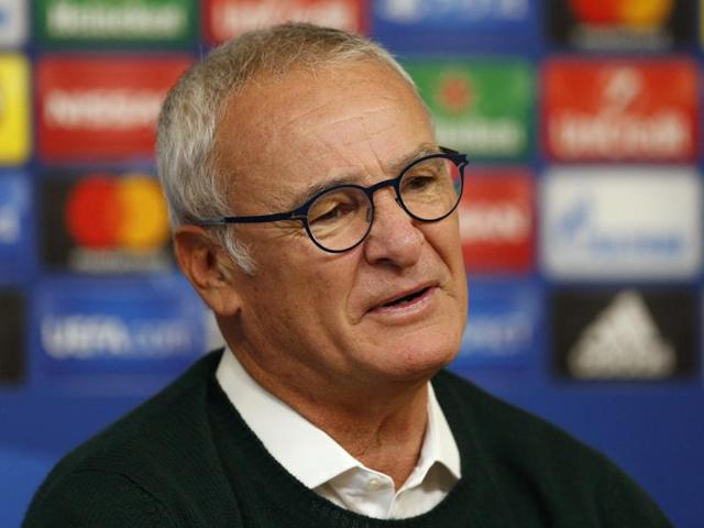 Leicester City manager Claudio Ranieri during the press conference. (REUTERS) Leicester City manager Claudio Ranieri during the press conference. (REUTERS)