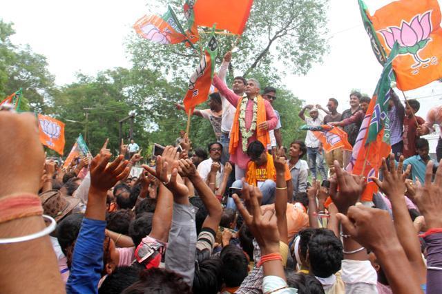 Most BJP leaders think highly of A K Ganguly as a face who commands respect among a large section of the state’s residents as a campaigner against corruption. (HT Photo)