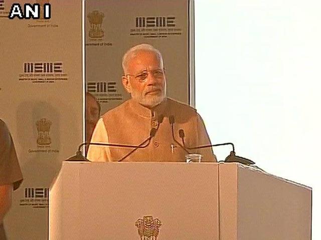 Narendra Modi in Ludhiana on Tuesday. (Photo: ANI) Narendra Modi in Ludhiana on Tuesday. (Photo: ANI)