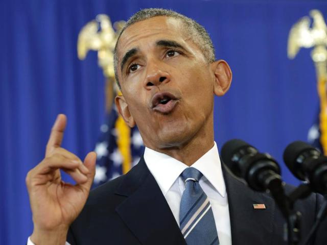 Obama said when he took office almost eight years ago, he knew that the education system was falling short when it came to preparing young people for that reality. (AFP) Obama said when he took office almost eight years ago, he knew that the education system was falling short when it came to preparing young people for that reality. (AFP)